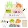 RECEKA Number Blocks Toys for Kids Wooden Montessori Toys for 3 4 Years Old Boy Girl Toddler Fingers Arithmetic Educational Math Manipulatives with Whiteboard 57 Preschool Learning Activities Counting