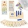 ISMETACU Wooden Montessori Number Blocks for Toddlers Counting Peg Board for Kids Age 3 4 5Preschool Learning ToysIdeal for Kids 3 4 5 Years Old