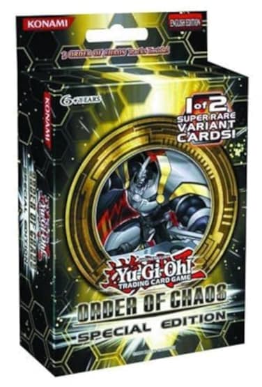 Yu-Gi-Oh! YuGiOh Order of Chaos SE Special Edition Pack 3 Booster Packs 1 Random Promo Card