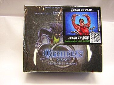 Fleer Ophidian 2350 Card Game Booster Box 30P11C
