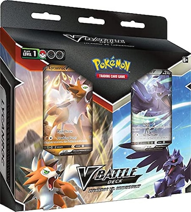 Pok&Atilde;mon Pokemon TCG V Battle Deck Lycanroc vs Corviknight
