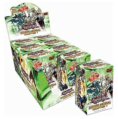 Yugioh Singles Hidden Arsenal Chapter 1 Display Booster Box Includes 8 Mini Boxes