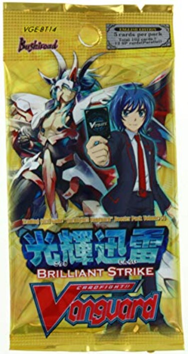 Bushiroad Cardfight Vanguard ENGLISH VGBT14 Brilliant Strike Booster BOX