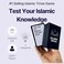 Salam Store Islamic Trivia Card Game 100 Questions in 4 Categories Educational Family Game Perfect Eid Gift and Ramadan Gift for Muslims