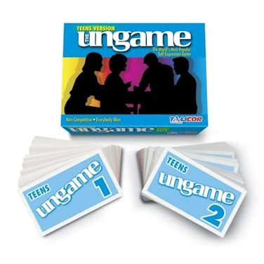 TaliCor POCKET UNGAME Teens noncompetitive card game for teenagers to discuss share values experiences break the ice and get teens to talk Ages 1218