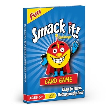 Arizona GameCo Smack it Card Game for Kids Fun and Easy to Learn a Fun Game for Kids or Birthday Gift Idea Boy or Girl Ages 612