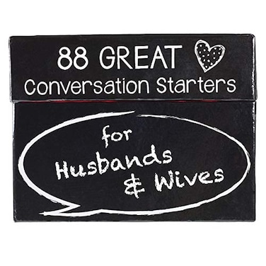 Christian Art Gifts 88 Great Conversation Starters for Husbands and Wives Romantic Card Game for Married Couples Christian Games Communication Marriage Help Fun Anniversary or Wedding Gifts