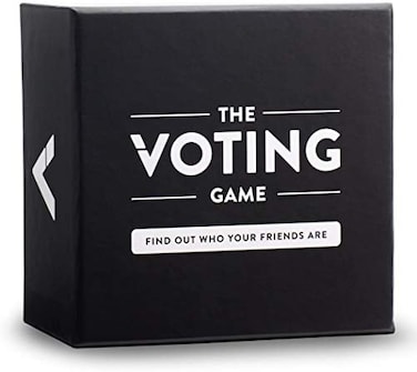 The Voting Game The Hilarious Adult Party Card Game About Finding Out Who Your Friends are for White Elephant Parties Stocking Stuffers Board Games Night with Friends