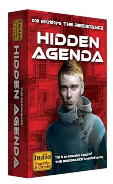 Indie Boards Resistance Hidden Agenda by and Cards Strategy Card Game Ages 13 510 Players