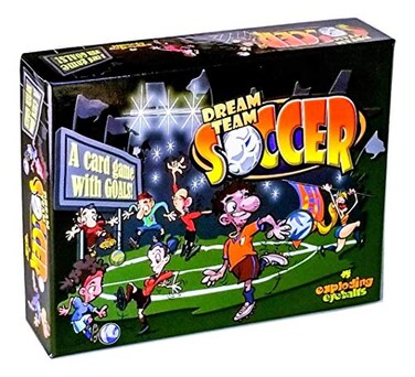 Exploding Eyeballs Dream Team Soccer Card Game Family Friendly Game for Kids Adults