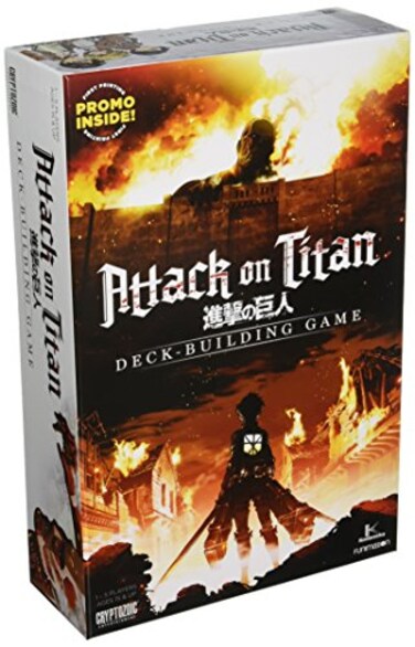 Cryptozoic Entertainment Attack On Titan Deck Building Card Game for 180 months to 192 months