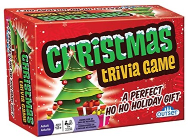 Outset Media Christmas Trivia Game a Perfect HoHo Contains Over 200 Cards Great Party Game for Ages 12 and up by Outset