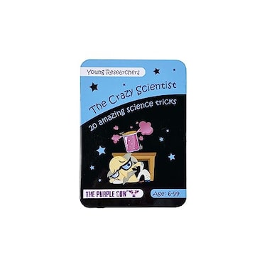 The Purple The Crazy Scientist Science Tricks Card Set Young Researchers 20 Amazing Science Tricks For Learning Education STEM Educational Games for Kids Boys Girls with Instructions
