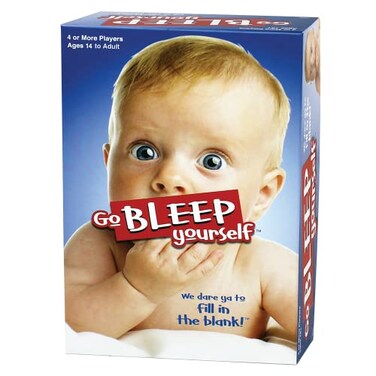 PlayMonster Go Bleep Yourself Game The Party Game That Dares You To Fill in The Blank Ages 14