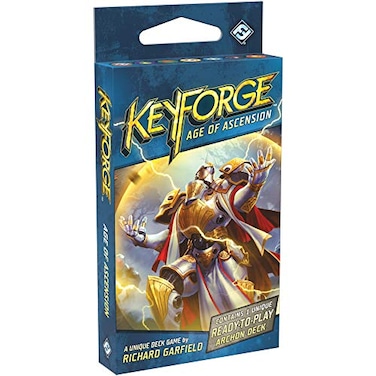 Fantasy Flight Games KeyForge Age of Ascension 1 Pack Archon Deck Display FastPaced Card Game Strategy Game for Adults and Teens Ages 14 2 Players Average Playtime 45 Minutes Made