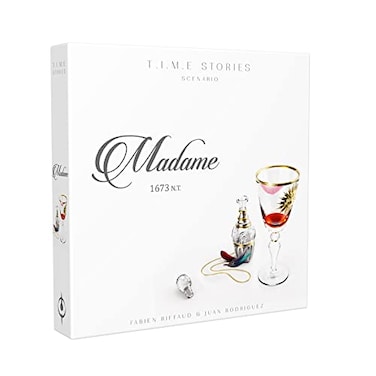 Asmodee TIME Stories Madame EXPANSION Dive into 17th Century Versailles Adventure Game Cooperative Strategy Game for Kids Adults Ages 12 24 Players 90 Min Playtime Made by Space Cowboys