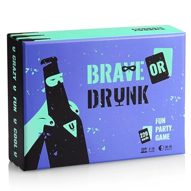 LOOPY Drinking Game Brave Or Drunk Dares Tasks and Tons of Fun Games for Adults Night Party