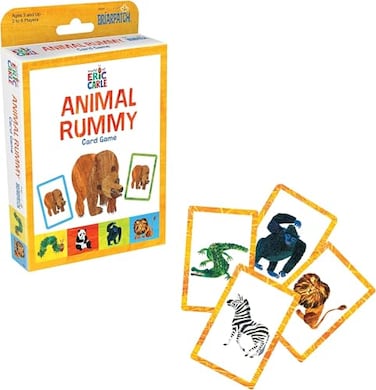 Briarpatch The Very Hungry Caterpillar Animal Rummy Card Game Ages 3