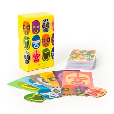 Oink Games Maskmen Strategic Shedding Card Game 26 Players Ages 9 20Minute Portable Game