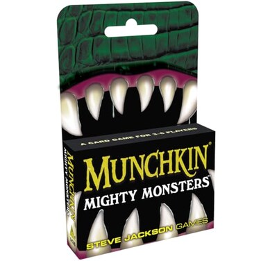 Steve Jackson Munchkin Mighty Monsters Blue and Red