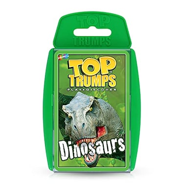 Top Trumps Dinosaurs Classics Card Game Discover Interesting Facts in This Educational Packed Game Including The Killer Rating for a Tyrannosaurus Rex Makes a Great Gift for Ages 6 Plus