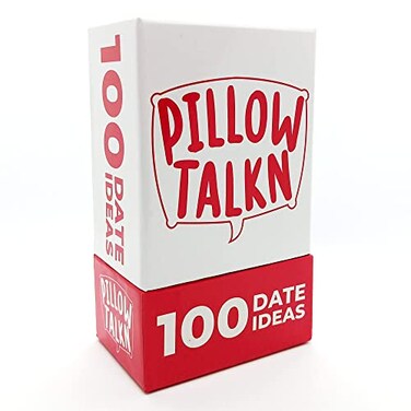 Pillow Talkn 100 Date Night Ideas Cards Valentines Day Gift for Couples Date Night Games