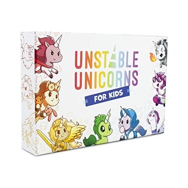 Unstable Games Unstable Unicorns for Kids Edition Base Game A strategic card game for Kids
