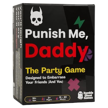 Punish Me, Punish Me Daddy Zombie Ghost Games Card Game for Adults Fun Inappropriate Party Game for Game Night Groups Parties Birthdays BachelorBachelorette Parties Dirty NSFW Drinking Game Gift 18