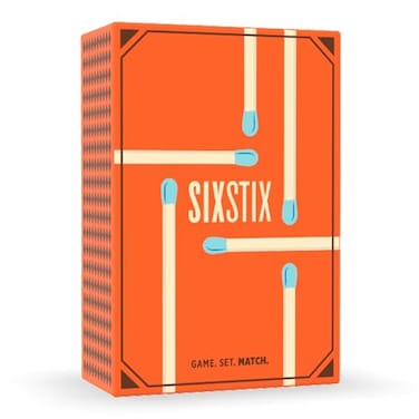 Helvetiq SIXSTIX Card Game Logical and Visual Puzzles for Brainy Fun Strategy Game Family Game for Kids Adults Ages 8 14 Players 30 Minute Playtime Made by