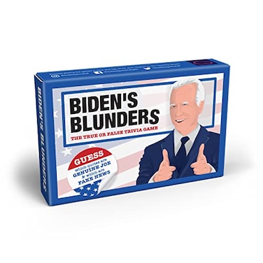 Bubblegum Stuff Bidens Blunders The Card Game Trivia for Family Game Night Adults and Teenagers