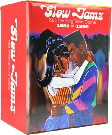 Black Owned Slow Jamz 90s RB Music Trivia Drinking Game Elevate Your Game Night with Smooth Throwback Hits and Fun Challenges Urban Trivia for Bachelorette Bachelor Party Games