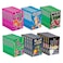 Regal Games Card Games for Kids Go Fish Crazy 8s Old Maid Slap Jack Garbage Monsters War Simple Fun Classic Family Table Game Sets 6 x 6