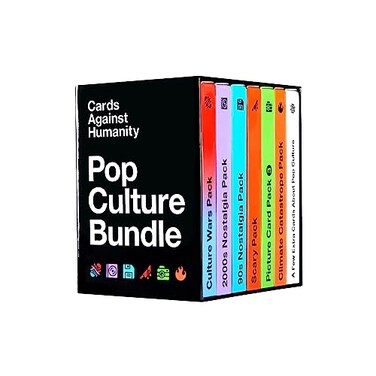 Cards Against Humanity Pop Culture Bundle 6 Popular Themed Packs 10 AllNew Cards