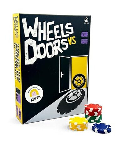 Format Games Wheels vs Doors Party Game Hilarious Game Based on Social Media Discussions Fun Family Game for Kids and Adults Ages 8 220 Players 30 Minute Playtime Made by