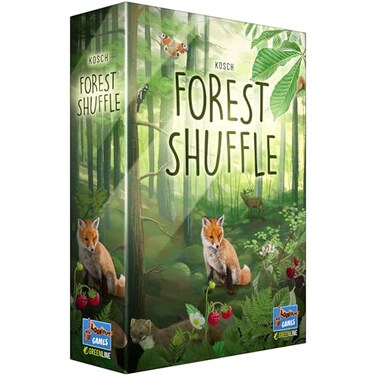 Lookout Games Forest Shuffle Card Game Create an Ecological Paradise Clever Strategy Game for Kids Adults Ages 10 25 Players 60 Min Playtime ECOFriendly Packaging