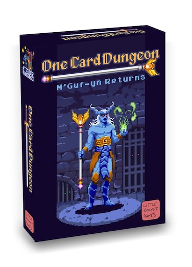 LITTLE ROCKET Little Rocket Games One Card Dungeon Expansion MGUFYN Returns Board Game in Italian and English