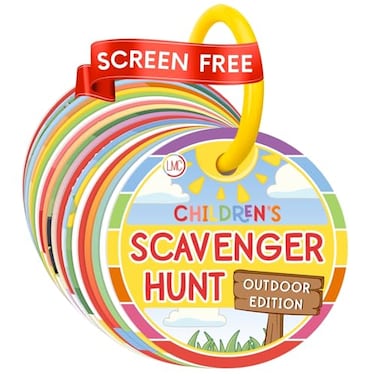 Blu Jay Childrens Scavenger Hunt Toddler Activities Games for 2 3 Year Olds Up Kids Educational Scavenger Hunt Cards Outdoor Edition