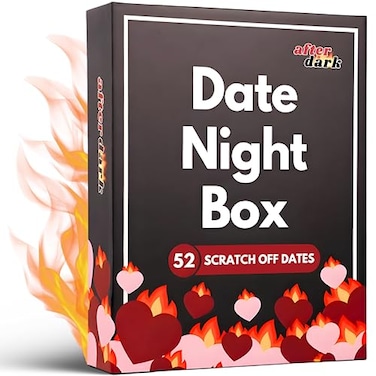 Date Night Box After Dark 52 Spicy Intimate Scratch Off Ideas Valentines Day Gift for Men Women Husband Wife Boyfriend Girlfriend Him Her Anniversary Wedding 17