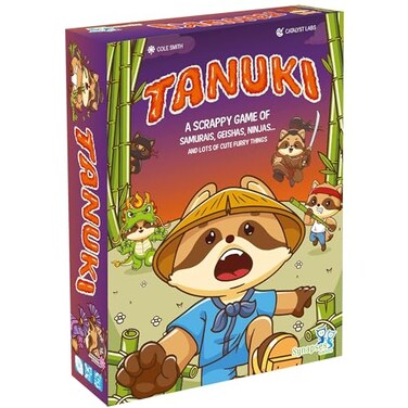 Synapses Games Tanuki TakeThat Card Game NonStop Player Interaction 3 to 8 Players 20 Minutes Ages 7