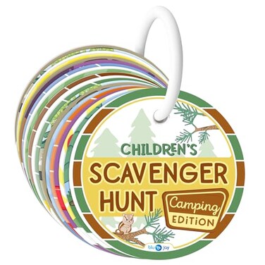Blu Jay Childrens Scavenger Hunt Toddler Activities Games for 2 3 Year Olds Up Kids Educational Scavenger Hunt Cards Camping Edition