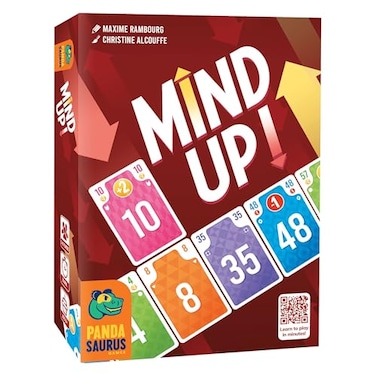 Pandasaurus Games Mind Up Card Game Strategic Tableau Building Simultaneous Play Fun Family Game for Kids Adults Ages 8 36 Players 1520 Min Playtime Made by