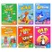 rokt&razo Upgraded Kids Card Games Pack 6 Decks Go Fish Old Maid Crazy Eights Memory Match Slap Jack War Playing Cards Easter Basket Stuffers Stocking Stuffers