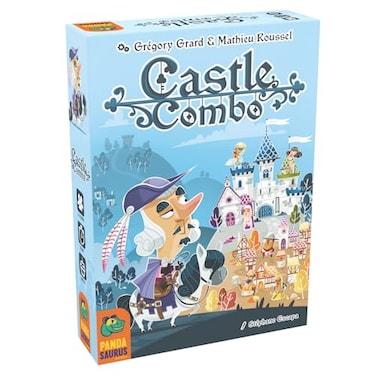Pandasaurus Games Castle Combo Card Game Maximize Combos in This Card Placement Strategy Game Quick Competitive Family Fun for Kids Adults Ages 10 25 Players 1530 Minute Playtime