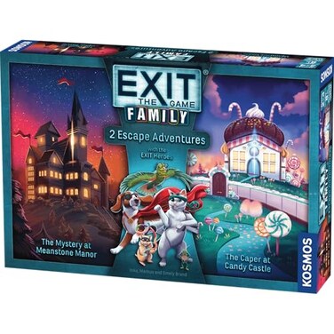 Thames & EXIT The Game Family 2 Escape Adventures AtHome Escape Room CoOperative Game Family Activity Brainteasers 24 Players