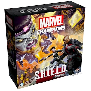 Asmodee Marvel Champions The Card Game Agents of SHIELD Campaign Expansion Cooperative Strategy Game for Kids Adults Ages 14 14 Players 4590 Min Playtime Made by Fantasy Flight Games