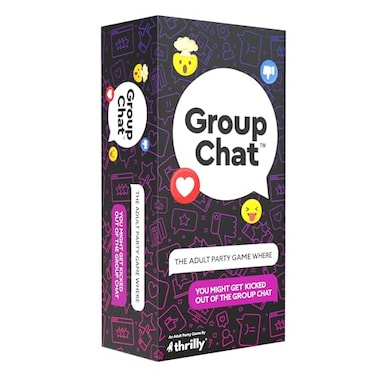 Group Chat Hilarious Text Message Party Game for Adults Build Group Text Threads with 400 Cards Voting Tokens Fun Party Game for Adult Game Nights Funny Gift for Adults Ages 17
