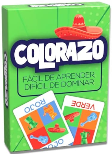 Mesa Viva Colorazo Juego de Mesa en Espaol para Familias Bilinges y Fiestas