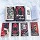 GZSYXHJYXGS Midnight Oracle Cards 50 Gothic Dark Fantasy Cards with Comprehensive Guide Book Front and Back Meanings Reflection Tips Self Discovery Oracle Light and Dark Inspire Growth and Creativity