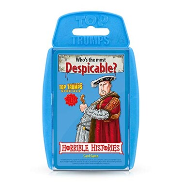 Top Trumps Horrible Histories Card Game