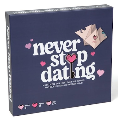 DYCE Never Stop Dating The Ultimate Romantic Date Night Activity Game for Couples Awesome Gift for Boyfriend Girlfriend Husband Wife Partner Engagement or Anniversary Keep The Spark Alive
